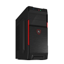 Xtech - Desktop - ATX - Black and red - 600W PS XTQ-214