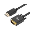 Xtech - DisplayPort / VGA Cable - Black - XTC-377