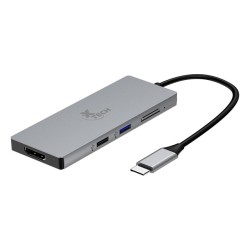 Xtech - Hub - 5 puertos - USB-C® 5-in-1 XTC-564