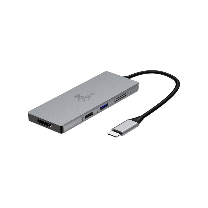 Xtech - Hub - 5 puertos - USB-C® 5-in-1 XTC-564