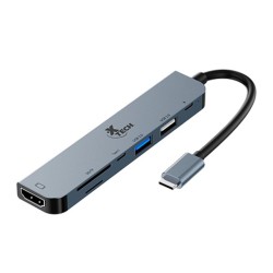 Xtech - Hub - 7 puertos - USB-C® 7-in-1 XTC-571