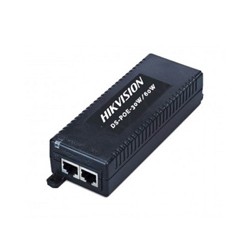 Hikvision -  Inyector POE 30W - 100mt. 1 RJ45 - 10/100/1000 Mbps - Cable de poder no incluido