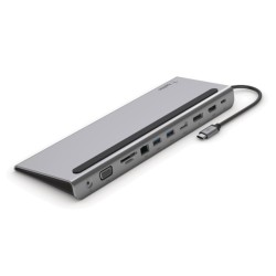 Belkin CONNECT 11-in-1 - Soporte multipuerto - USB-C - VGA, HDMI, DP - 1GbE