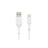Belkin BoostCharge - Cable Lightning - Lightning macho a USB macho - 2 m - blanco