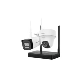 Hikvision - Surveillance camera - Indoor / Outdoor - 2MP H.265 One bullet + One tu
