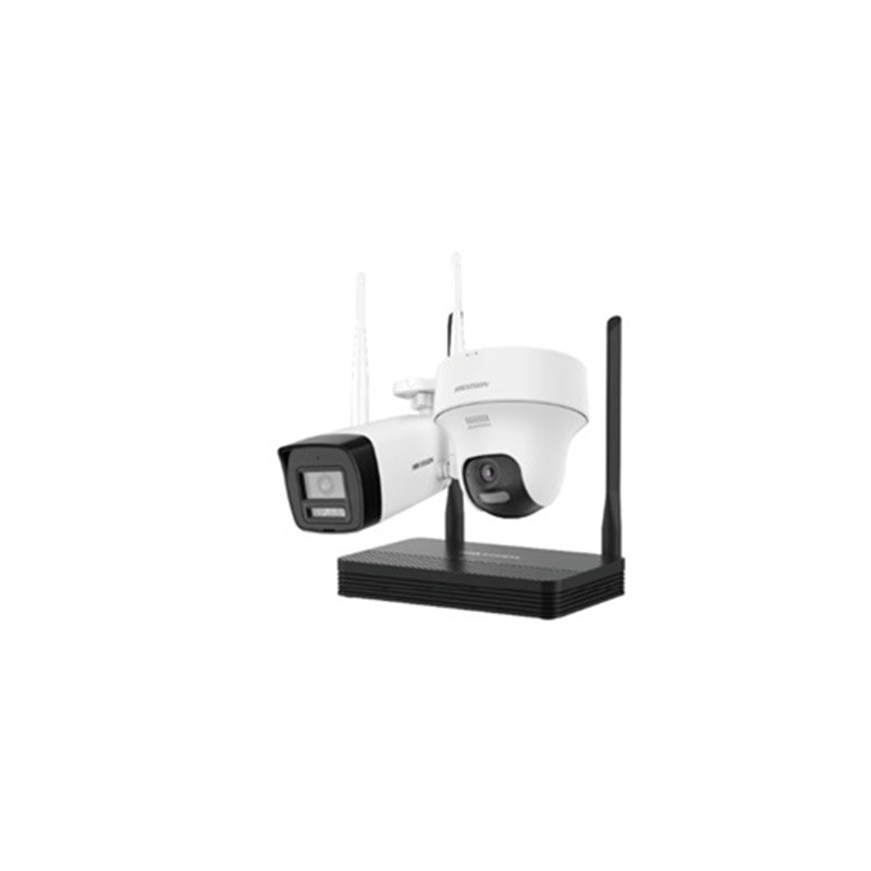Hikvision - Surveillance camera - Indoor / Outdoor - 2MP H.265 One bullet + One tu
