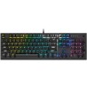 Corsair Memory - Keyboard - Wired - English - USB - Ergonomic Design - All black - Low Profile