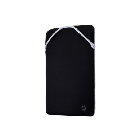 HP - Funda para portátil - 14.1" - Negro plateado - Protector reversible