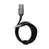 Klip Xtreme - USB cable - 24 pin USB-C - 9 pin USB Type A - 3 m - Black - 30W Braided Fast charging