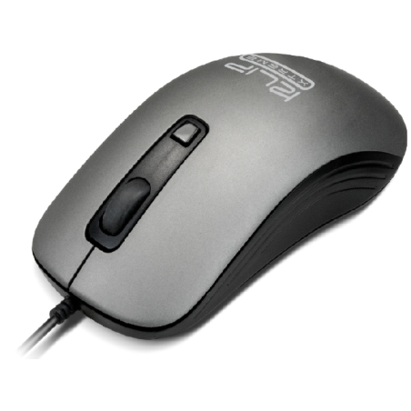 Klip Xtreme - Mouse - Wired - USB - Gray - 1600dpi