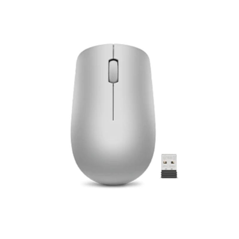 Lenovo - Mouse - Wireless - Platinum Grey