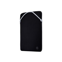 HP - Funda para portátil - 14.1" - Negro plateado - Protector reversible