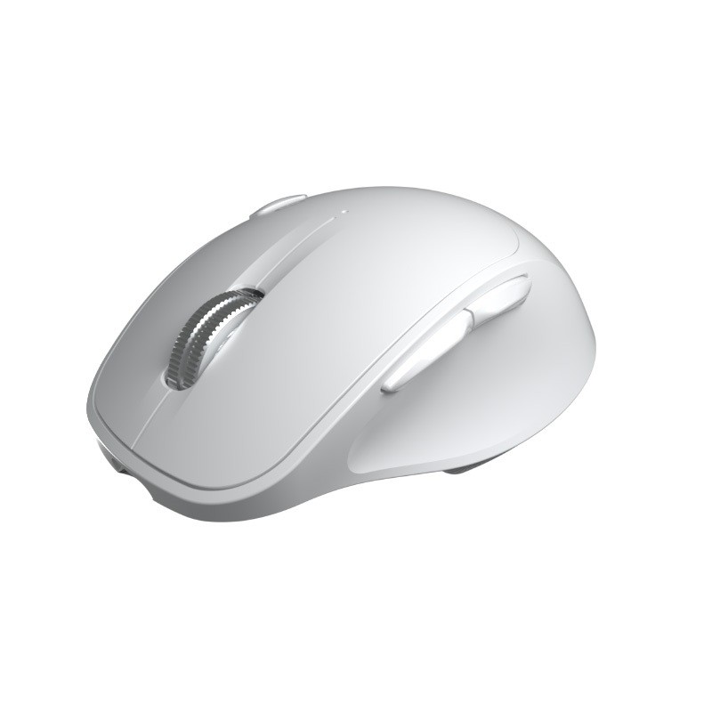 Klip Xtreme - Mouse - 2.4 GHz / Bluetooth 5.0 - Wireless - Cool white - Dual mode White