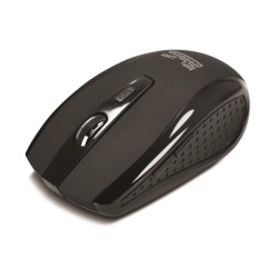 Klip Xtreme Klever KMW-340 - Ratón - óptico - 6 botones - inalámbrico - 2.4 GHz - receptor inalámbrico USB - negro