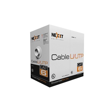 Nexxt Essential Cat6 UTP Cable 4P 24AWG CMX 102m GR