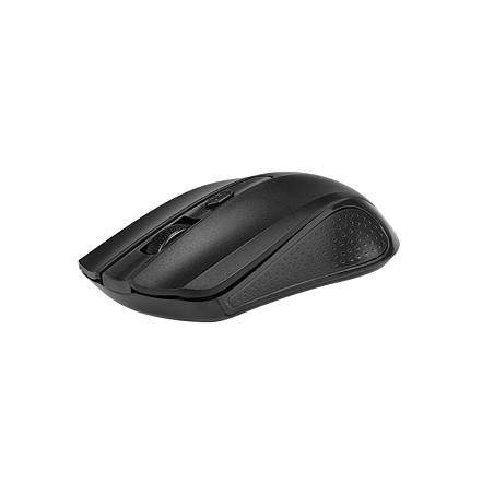 Xtech - Mouse - 2.4 GHz - Wireless - All black - 1600 dpi XTM-310BK
