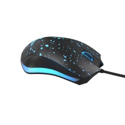 Xtech - XTM-411 - Mouse - USB - Wired - Black - Gaming 3600dpi