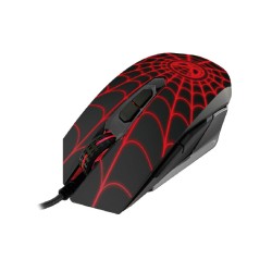 Xtech - XTM-M520SM - Mouse - USB - Wired - black  and red - Gaming Spider-Man