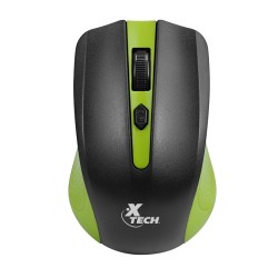 Xtech - Mouse - 2.4 GHz - Wireless - Green - 1600dpi XTM-310GN