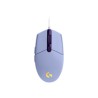 Logitech Gaming Mouse G203 LIGHTSYNC - Ratón - óptico - 6 botones - cableado - USB - lila