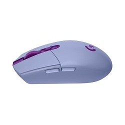Logitech G305 Lightspeed - Ratón - óptico - 6 botones - inalámbrico - 2.4 GHz - receptor inalámbrico USB - lila