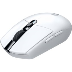 Logitech G G305 - Ratón - óptico - 6 botones - inalámbrico - 2.4 GHz - receptor inalámbrico USB - blanco