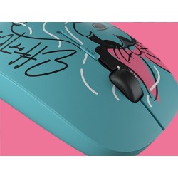 Xtech - XTM-D340MM - Mouse - 2.4 GHz - Wireless - Aqua - Disney Minnie Mouse