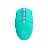 Logitech G G305 - Ratón - óptico - 6 botones - inalámbrico - 2.4 GHz - receptor inalámbrico USB - menta