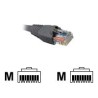 Nexxt - Cable de interconexión - RJ-45 (M) a RJ-45 (M) - 7.6 m - UTP - CAT 5e - moldeado, trenzado - gris