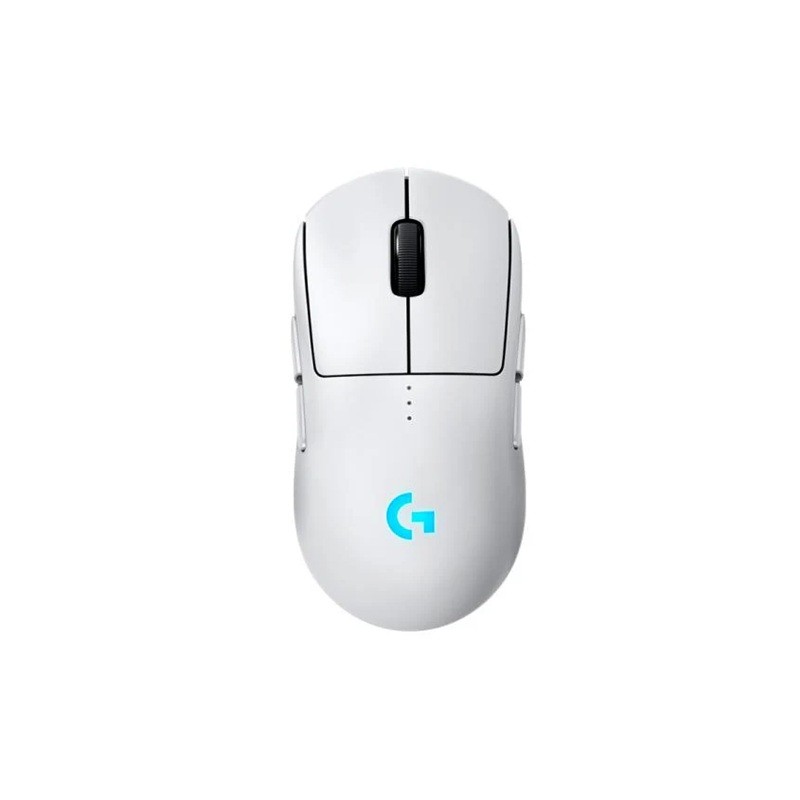 Logitech G - Mouse - Wireless - White - 910-007290