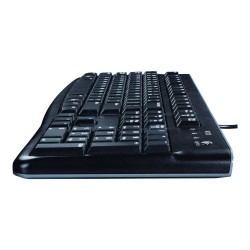 Logitech K120 - Teclado - USB - inglés - negro