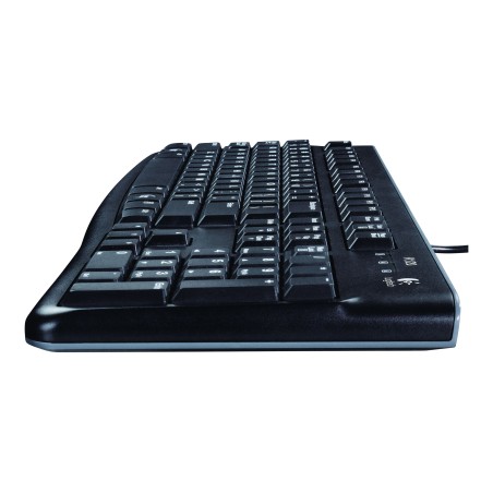 Logitech K120 - Teclado - USB - inglés - negro