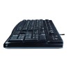 Logitech K120 - Teclado - USB - inglés - negro