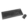 Klip Xtreme KCK-265S - Juego de teclado y ratón - inalámbrico - 2.4 GHz - impermeable