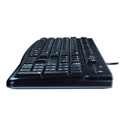 Logitech K120 - Teclado - USB - inglés - negro