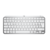 Logitech MX Keys Mini - Teclado - Inalámbrico - Español - USB / Bluetooth 5.0 / Bluetooth - Ergonomic Design - Gris pálido