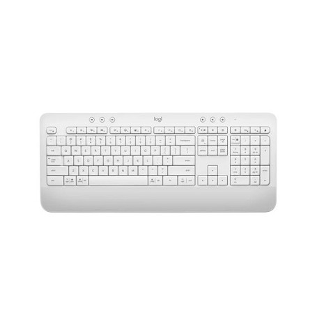Logitech Signature K650 - Teclado - inalámbrico - Bluetooth 5.1 - QWERTY - Spanish - Blanco hueso