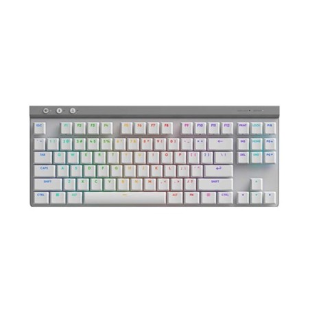 Logitech - Keyboard - Wireless - white - G515 LIGHTSPEED TKL
