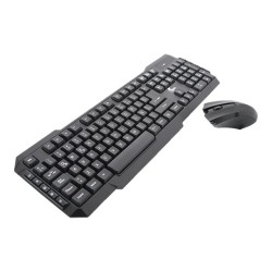 Xtech XTK-309S - Juego de teclado y ratón - inalámbrico - 2.4 GHz - QWERTY - español