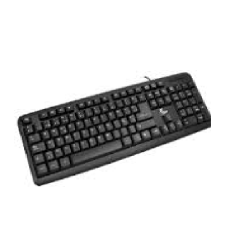 Xtech - Teclado - Cableado - Inglés - USB - Negro