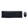 Logitech Media Combo MK200 - Juego de teclado y ratón - USB - inglés