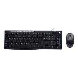 Logitech Media Combo MK200 - Juego de teclado y ratón - USB - inglés