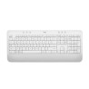 Logitech Signature K650 - Teclado - inalámbrico - Bluetooth 5.1 - QWERTY - Spanish - Blanco hueso