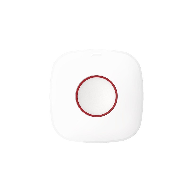 Hikvision DS-PDEB1-EG2-WB - Botón del pánico - inalámbrico - Tri-X - 433 MHz