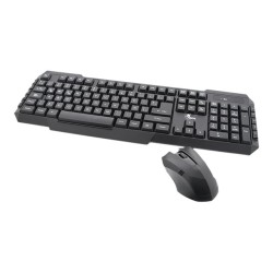 Xtech XTK-309S - Juego de teclado y ratón - inalámbrico - 2.4 GHz - QWERTY - español