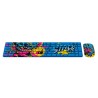 Xtech - Keyboard and mouse set - Spanish - Wireless - 2.4 GHz - Stitch Design - Disney XTK-D312ST