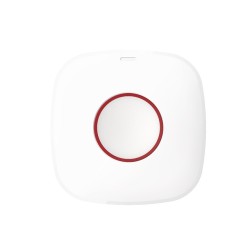 Hikvision DS-PDEB1-EG2-WB - Botón del pánico - inalámbrico - Tri-X - 433 MHz