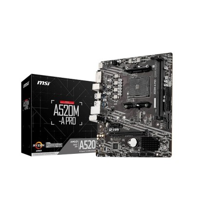 MSI - A520M-A PRO - Motherboard