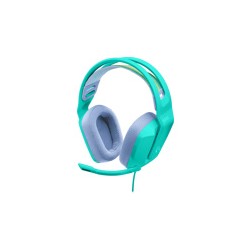 Logitech G G335 Wired Gaming Headset - Auricular - tamaño completo - cableado - conector de 3,5 mm - menta - certificado Discord