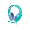 Logitech G G335 Wired Gaming Headset - Auricular - tamaño completo - cableado - conector de 3,5 mm - menta - certificado Discord